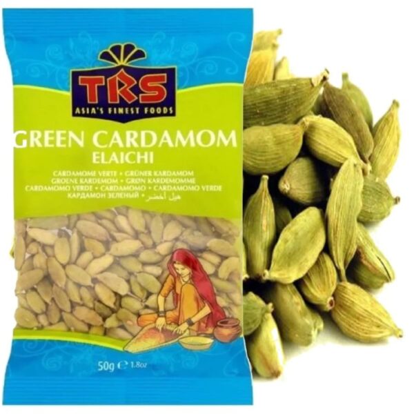 TRS GREEN CARDAMOM ELAICHI 50 GRAM