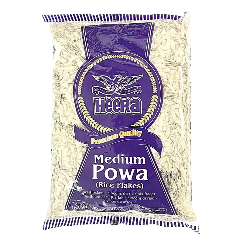 HEERA MEDIUM POWA CHIURA RICE FLAKES 1 KG. - Image 2