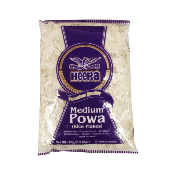 HEERA MEDIUM POWA CHIURA RICE FLAKES 1 KG.