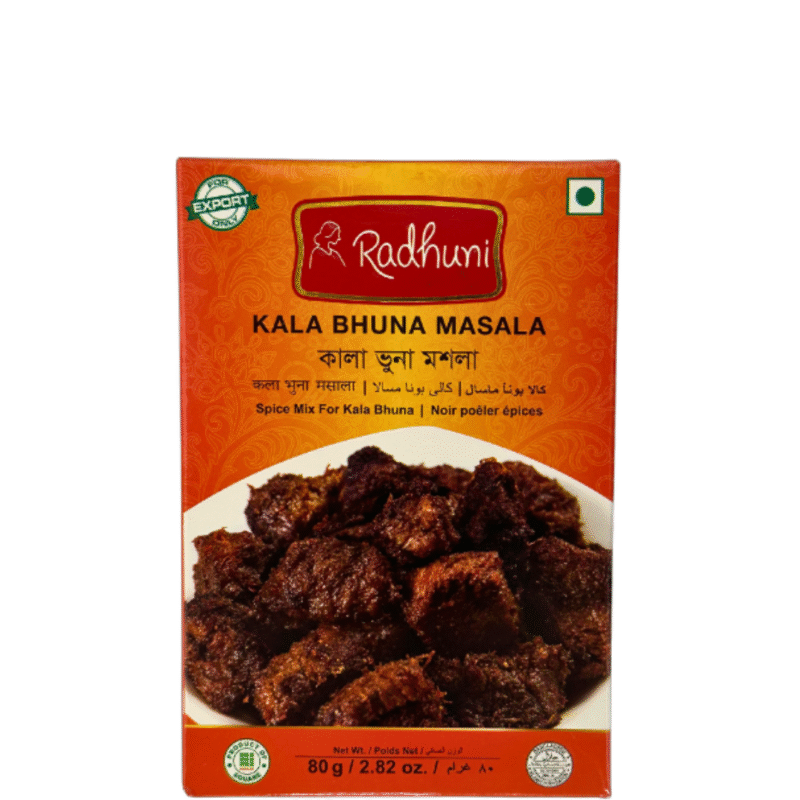 RADHUNI KALA BHUNA MASALA 80 GRAM