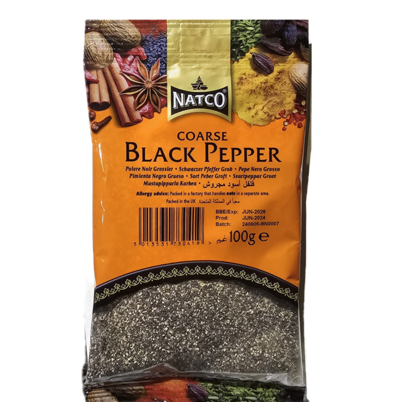 NATCO CORSE BLACK PEPPER 100 GRAM