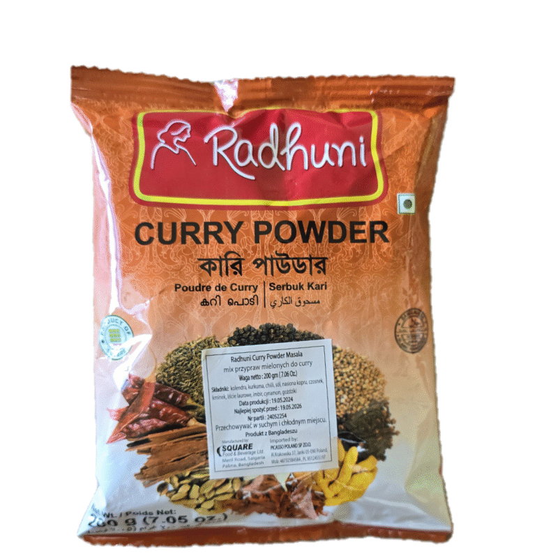 RADHUNI CURRY POWDER 200 GRAMS