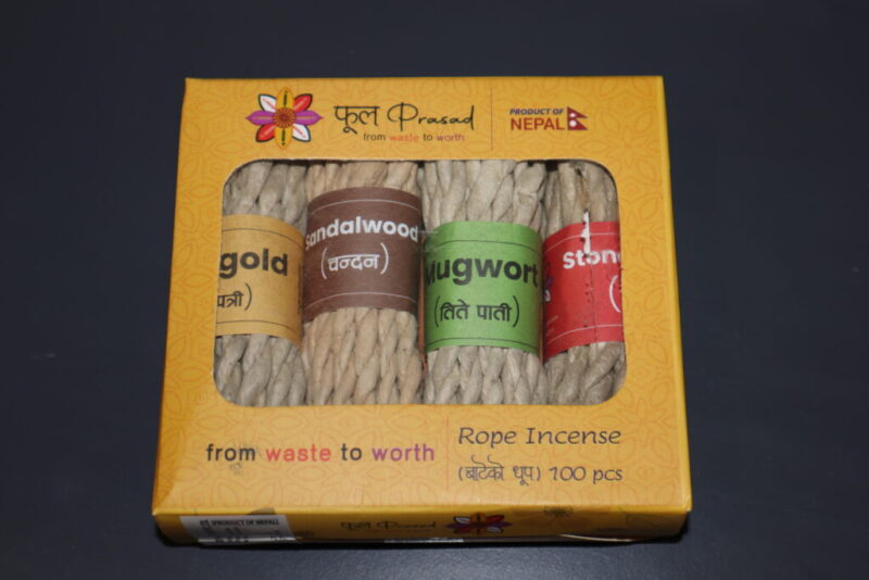 Nepali rope incense