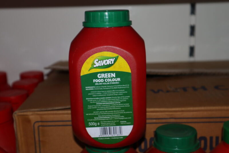 Food Colour Green