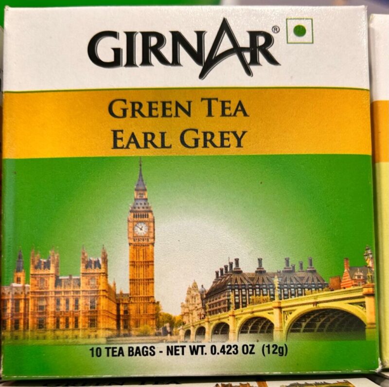 Girnar Green Tea Early Grey Bags