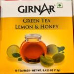 Girnar Green Tea Lemon And Honey Bags