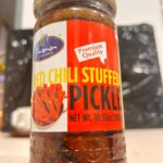 Red Chili Stuffed Pickle