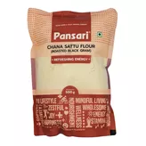 Roasted Black Gram Chana Sattu Flour Pan...