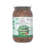 AAMA KO ACHAR GREEN CHILLI 380 GRAM.