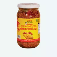 AAMA KO ACHAR CUCUMBER MARINATED 380 GRAM.