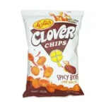 Clover Chips Spicy Beef Corn Snack Lesli...