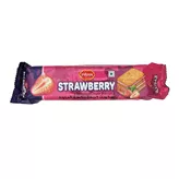 Strawberry Flavoured Cream Biscuit Pran ...