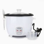 Rice Cooker 1.5 ltr white in colour