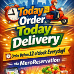 TODAY ORDER TODAY DELIVERY